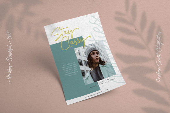 Haslley Beautiful Font - Preview 4