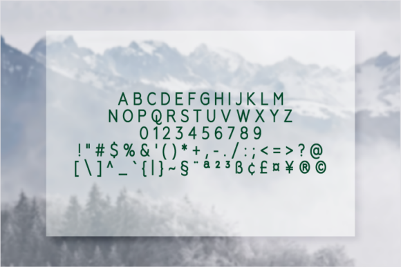 Allovoneue Extra Bold Font - Preview 1