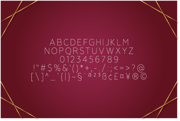 Astronueu Thin Font - Preview 1