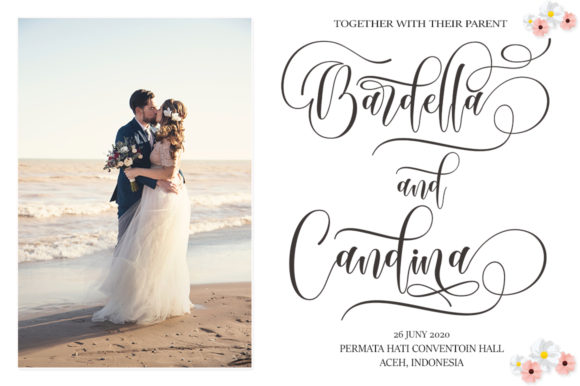 Bardella Font - Preview 2