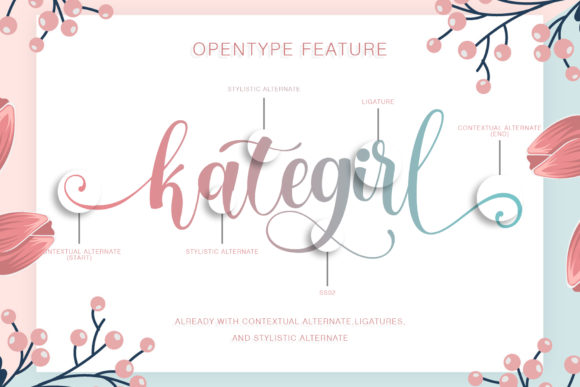Birthella Font - Preview 1