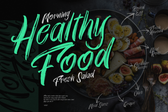 Bluezingham Font - Preview 2