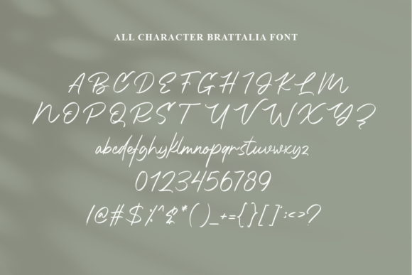 Brattalia Font - Preview 4