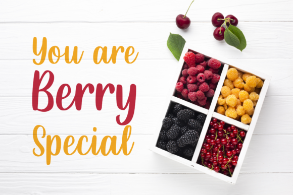 Bright Cherry Font - Preview 4