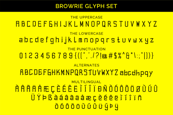 Browrie Font - Preview 5