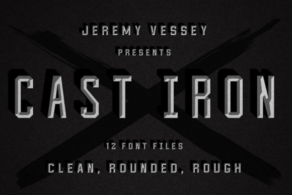 Cast Iron Font - Preview 4