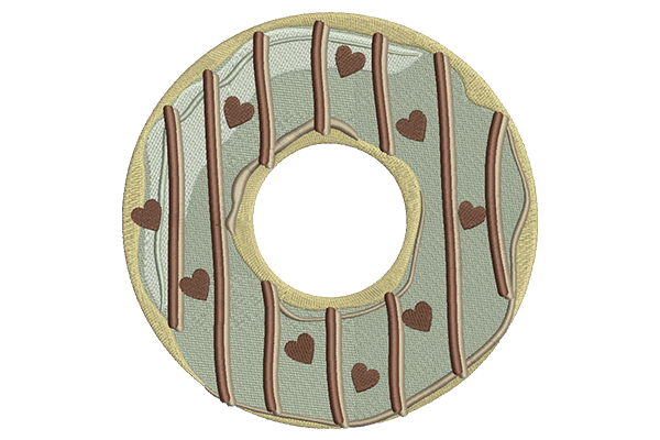 Green Dessert Donut