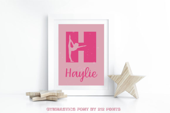 Gymnastics Font - Preview 1