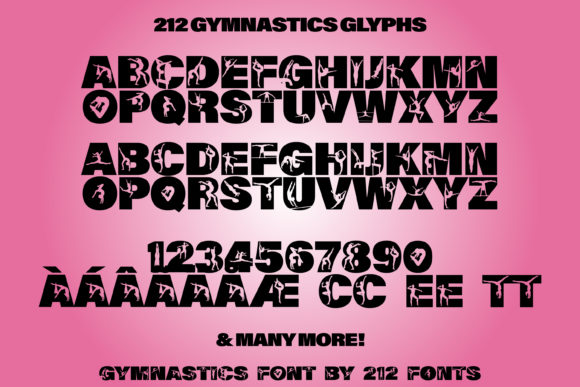 Gymnastics Font - Preview 4