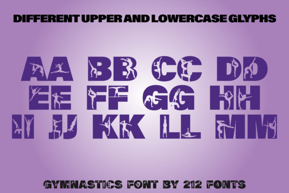 Gymnastics Font - Preview 5
