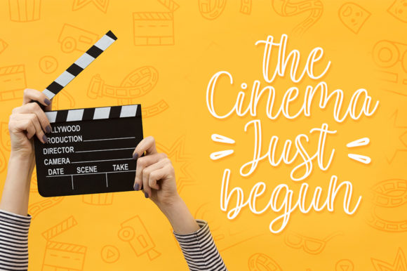 Kembara Cinta Outline Font PNG with transparent background - Preview 1