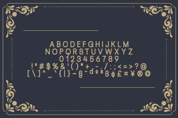 Muinerve Extra Black Font PNG with transparent background - Preview 1