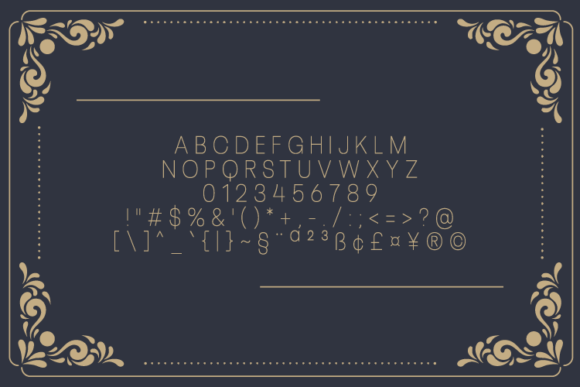 Muinerve Extra Light Font PNG with transparent background - Preview 1