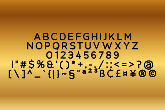 Nuerthon Extra Black Font PNG with transparent background - Preview 1