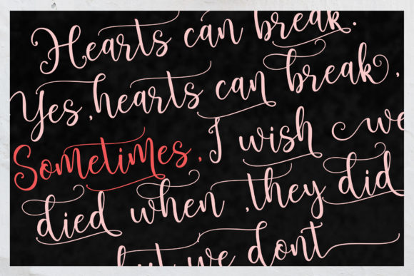 Brightlady Font - Preview 5
