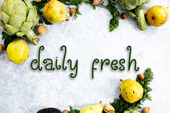 Celery Font - Preview 4