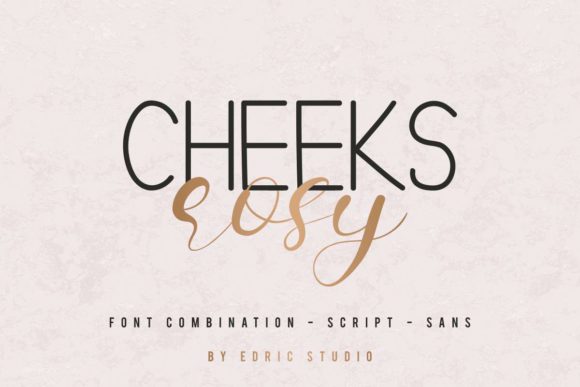 Cheeks Rosy Font - Preview 1