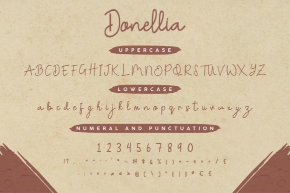 Donellia Font - Preview 4