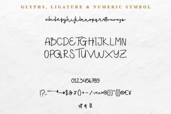 Glamor Font - Preview 6