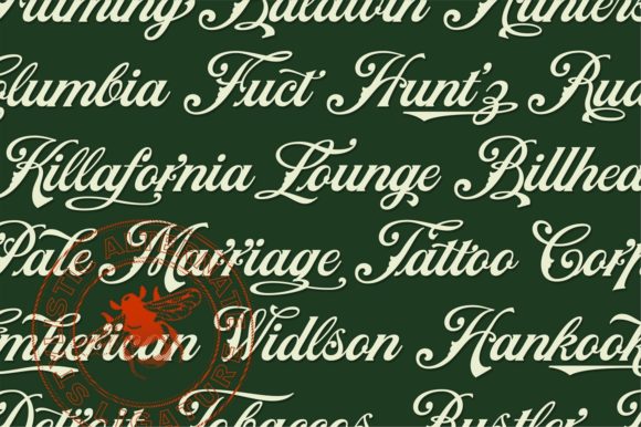Mudolf Font PNG with transparent background - Preview 1