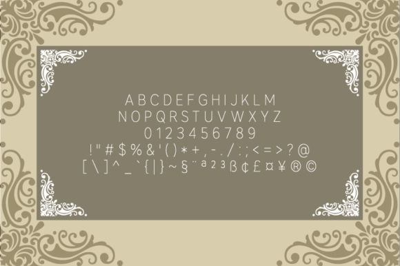 Nagatshu Extra Light Font PNG with transparent background - Preview 1
