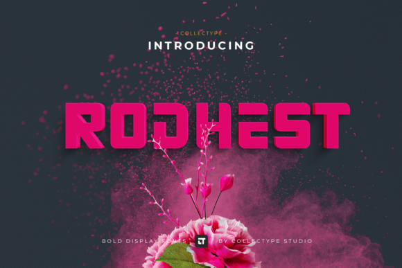 Rodhest Font PNG with transparent background - Preview 3