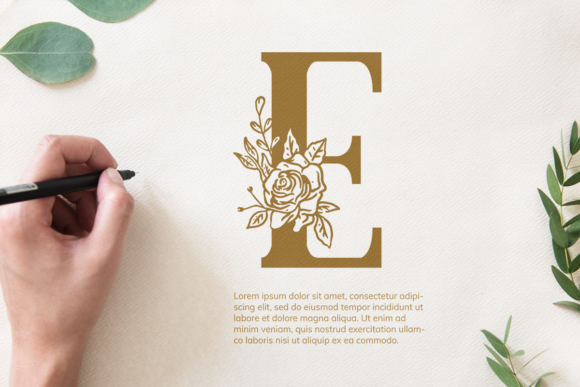 Rosena Font PNG with transparent background - Preview 2