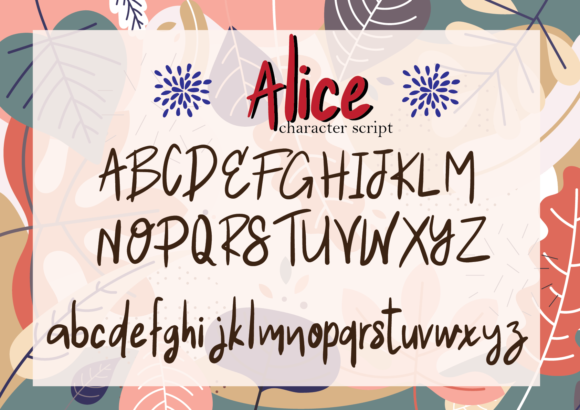 Alice Font - Preview 2