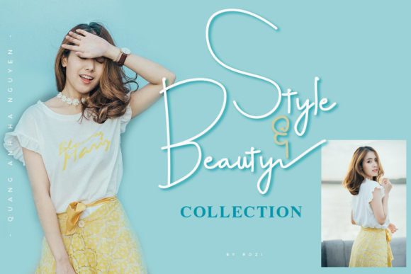 Angle Rose Font - Preview 4