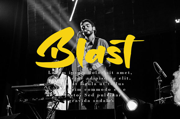 Blaster Font - Preview 6