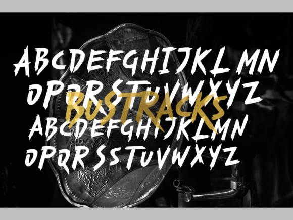 Bustracks Font - Preview 3
