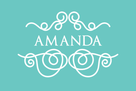 Framecouple Font PNG with transparent background - Preview 1