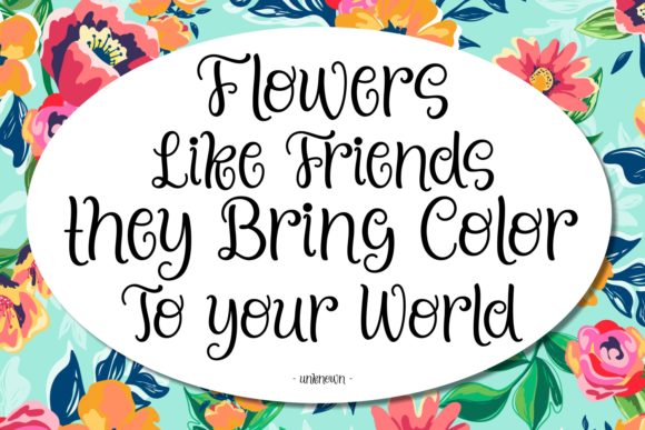 Funky Swirly Font - Preview 4