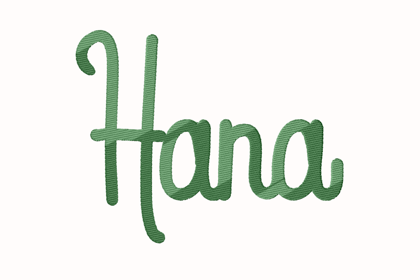 Hana Lettering · Creative Fabrica