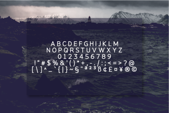 Hunzello Bold Font PNG with transparent background - Preview 1
