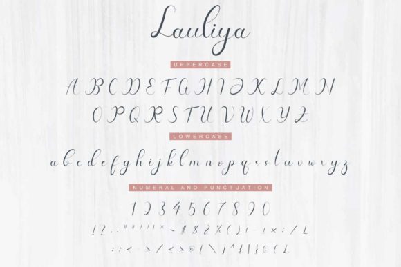 Lauliya Font PNG with transparent background - Preview 4
