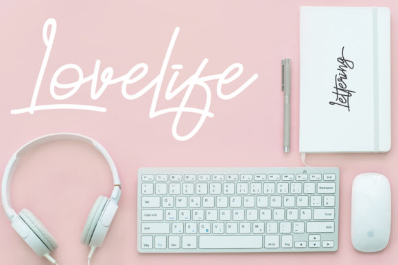 Lomesty Font PNG with transparent background - Preview 1