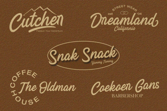 Lotterras Font PNG with transparent background - Preview 1