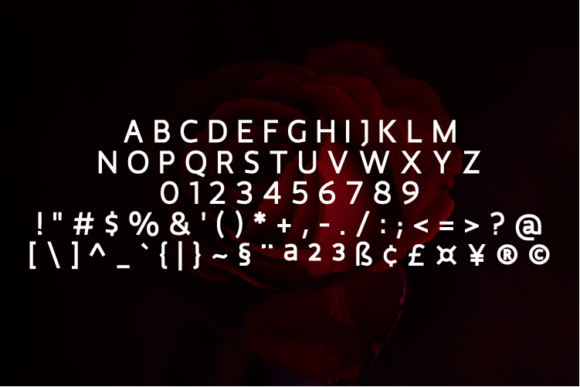Malibo Bold Font PNG with transparent background - Preview 1