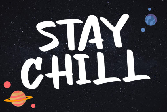 Night Glow Font font preview - 3