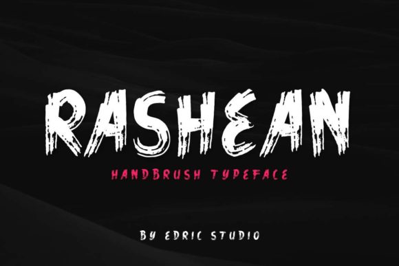 Rashean Font font preview - 1