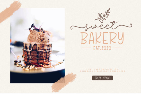 Sheenline Duo Font PNG with transparent background - Preview 1