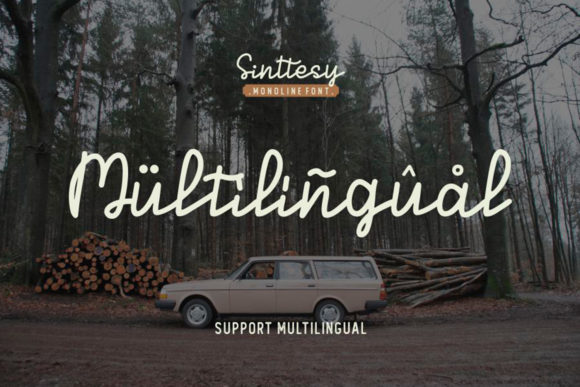Sinttesy Font PNG with transparent background - Preview 2