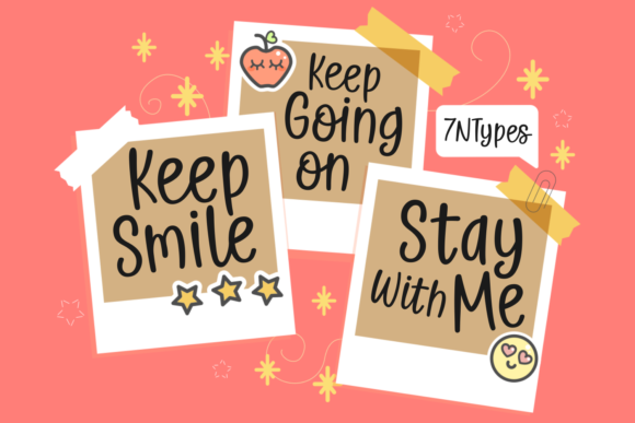 Golden Memories Font - Preview 3