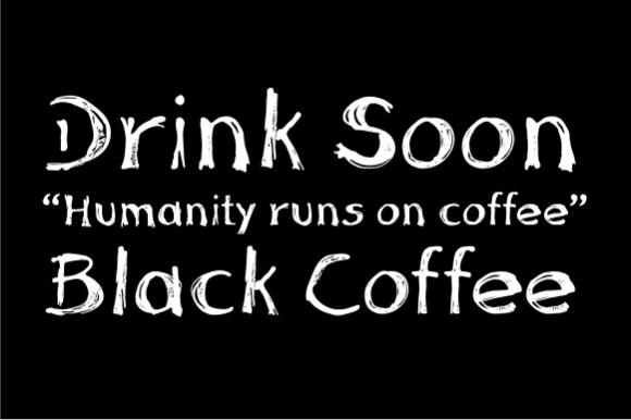 Ink 9 Font PNG with transparent background - Preview 5