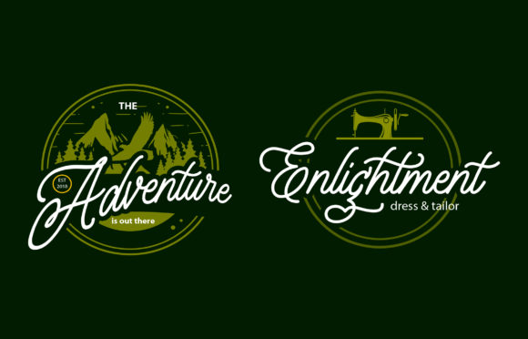 Leightonz Font PNG with transparent background - Preview 1