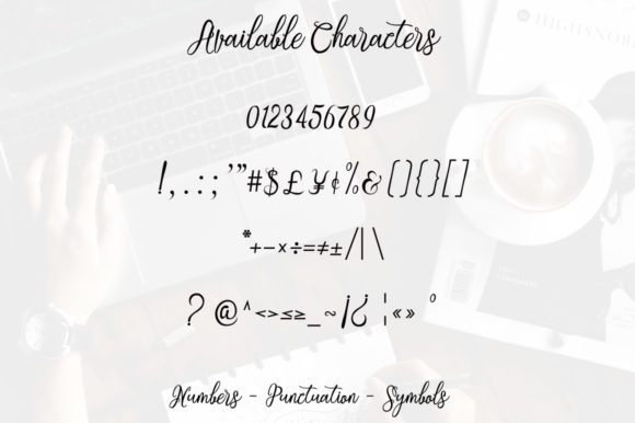 Manjha Font font preview - 6