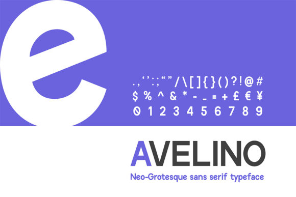 Avelino STD Font - Preview 1
