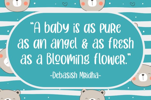 Cuttie Beary Font - Preview 4