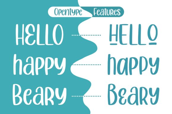 Cuttie Beary Font - Preview 6